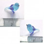 miniatyyrit Yksi Pieni sininen lintu koriste 